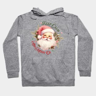 Vintage Pink Christmas Quote Hoodie